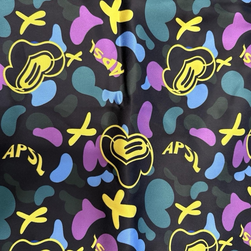AlphaStyle Doodle NWT Streetwear Men's XL Button Up Shirt Graphic Aesthetic Y2K - Picture 2 of 8